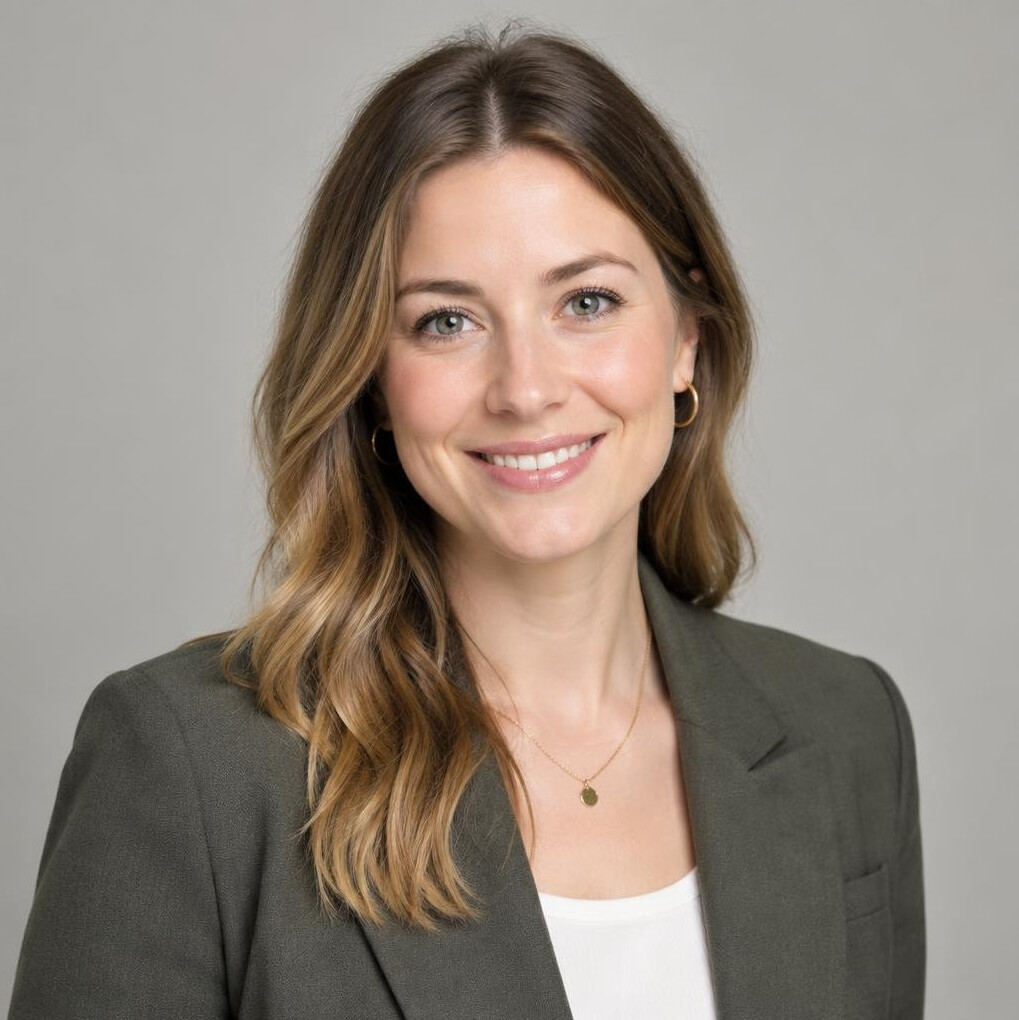 Studio portrait of a woman production coordinator